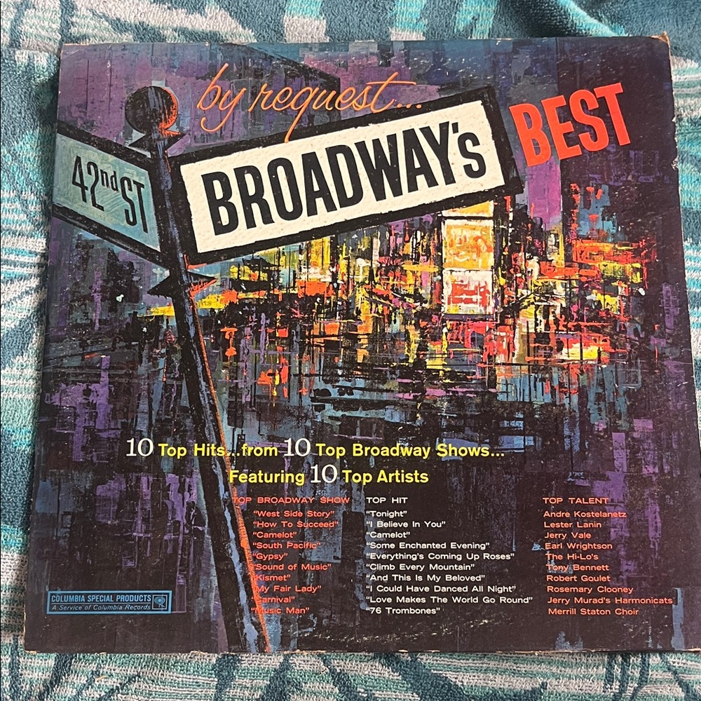 Broadway's Best Vinyl Record
